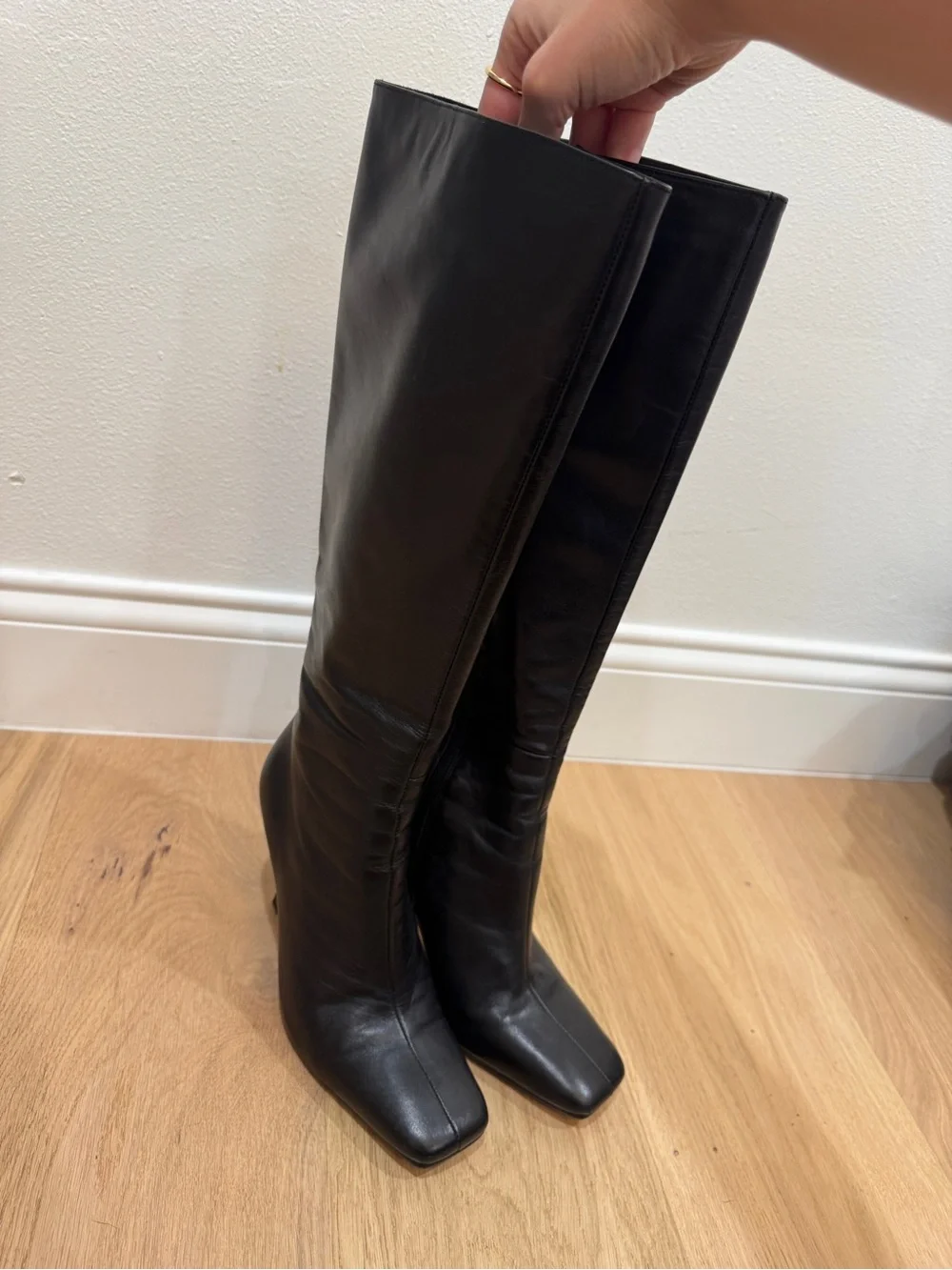 Tony Bianco Fabulous Boot in Black Venice